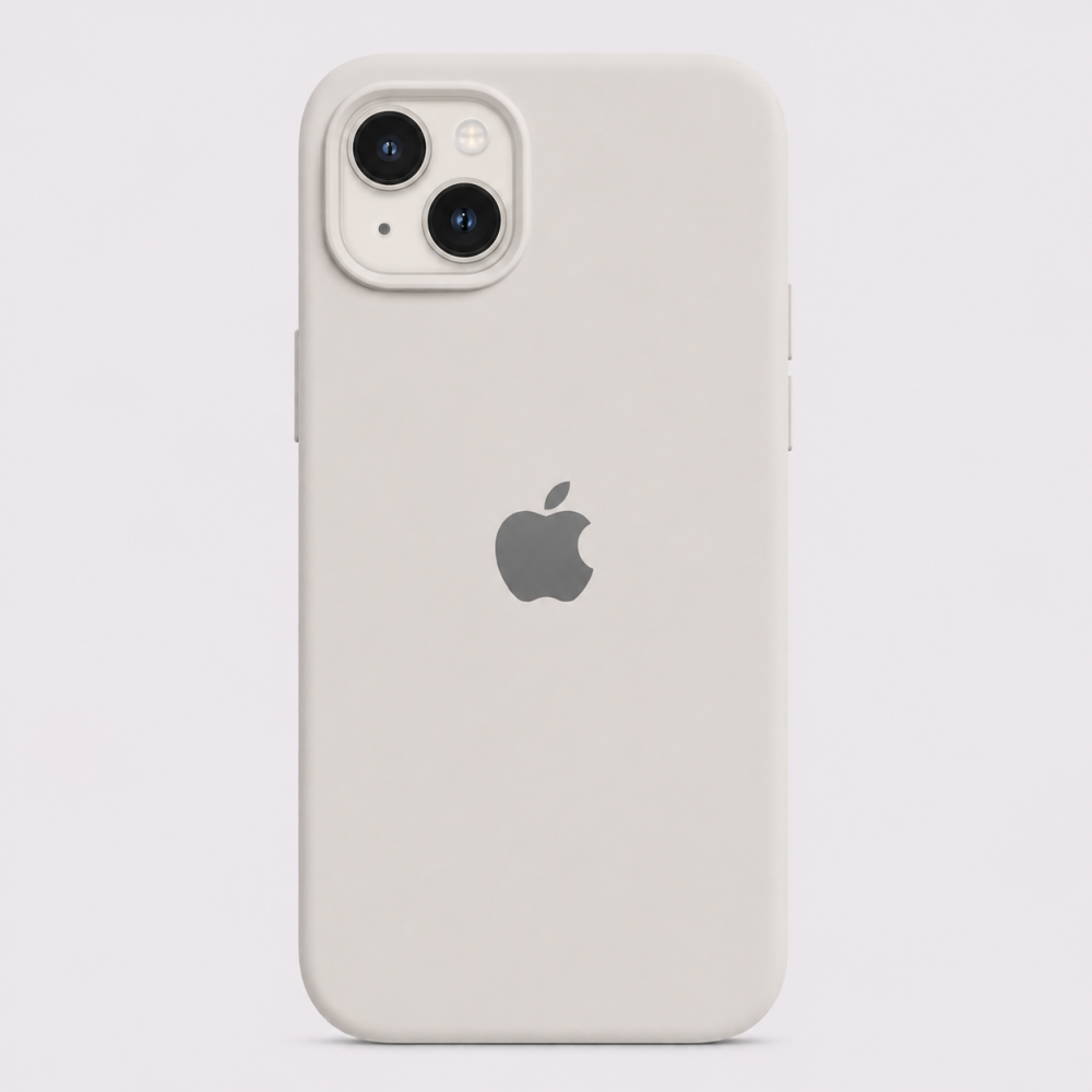 Silicone Case - iPhone 13 - Light Bone