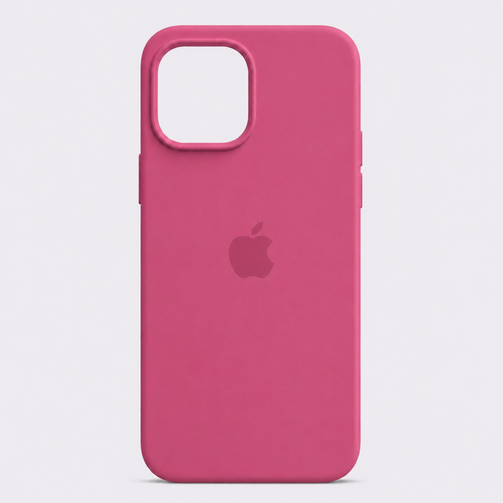 Funda de silicona Berry Pink para iPhone 14