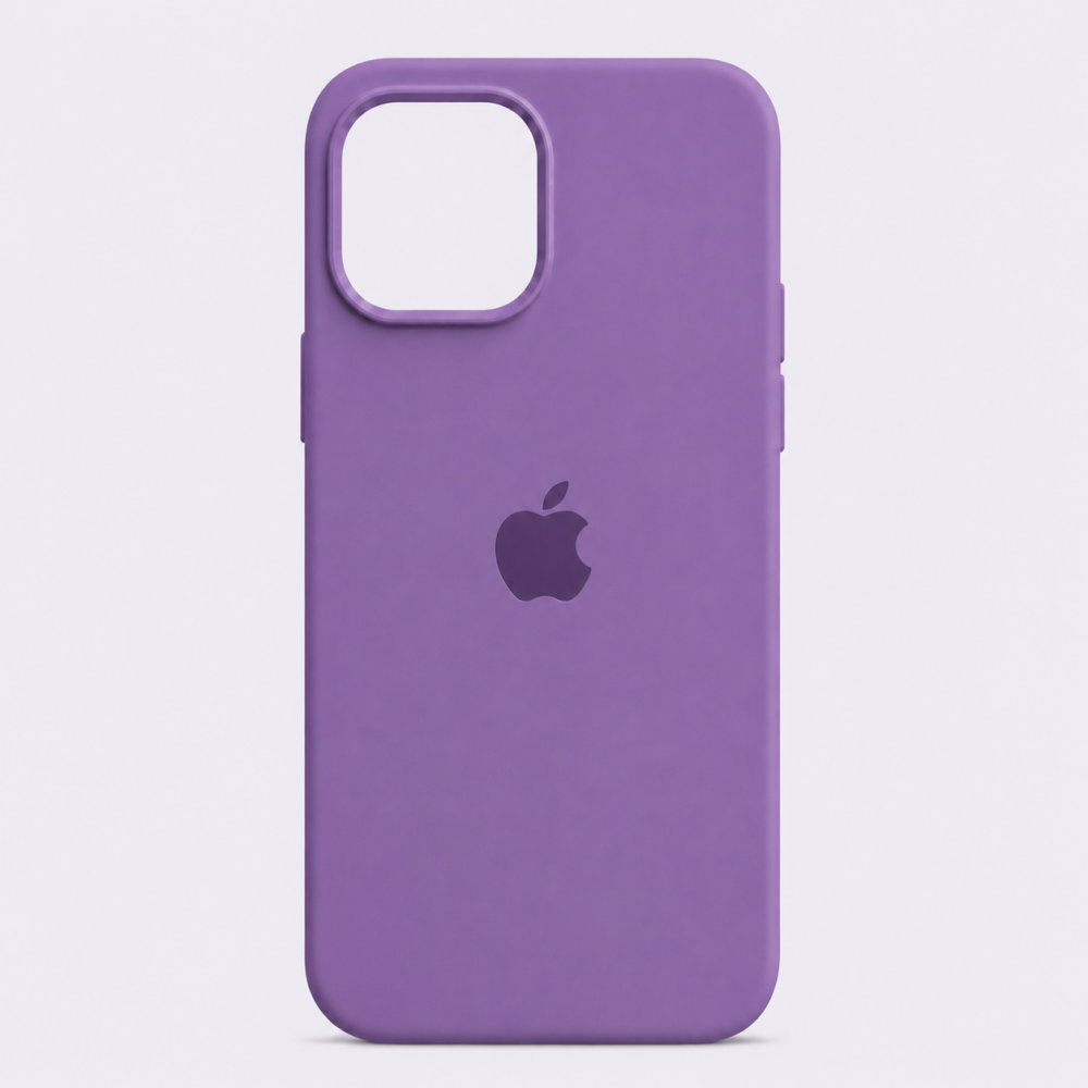 Case de silicona Light Grape para iPhone 14 Pro Max
