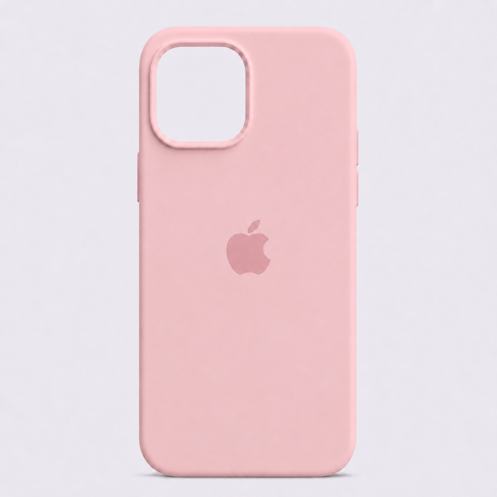 Funda silicona iPhone 14 Pro Max blush pink