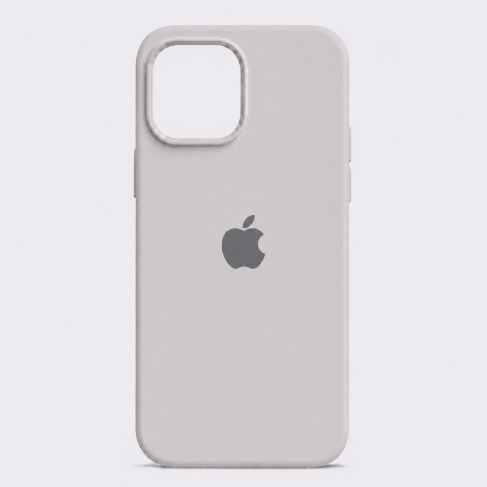 Silicone Case Beige para iPhone 15 Pro Max
