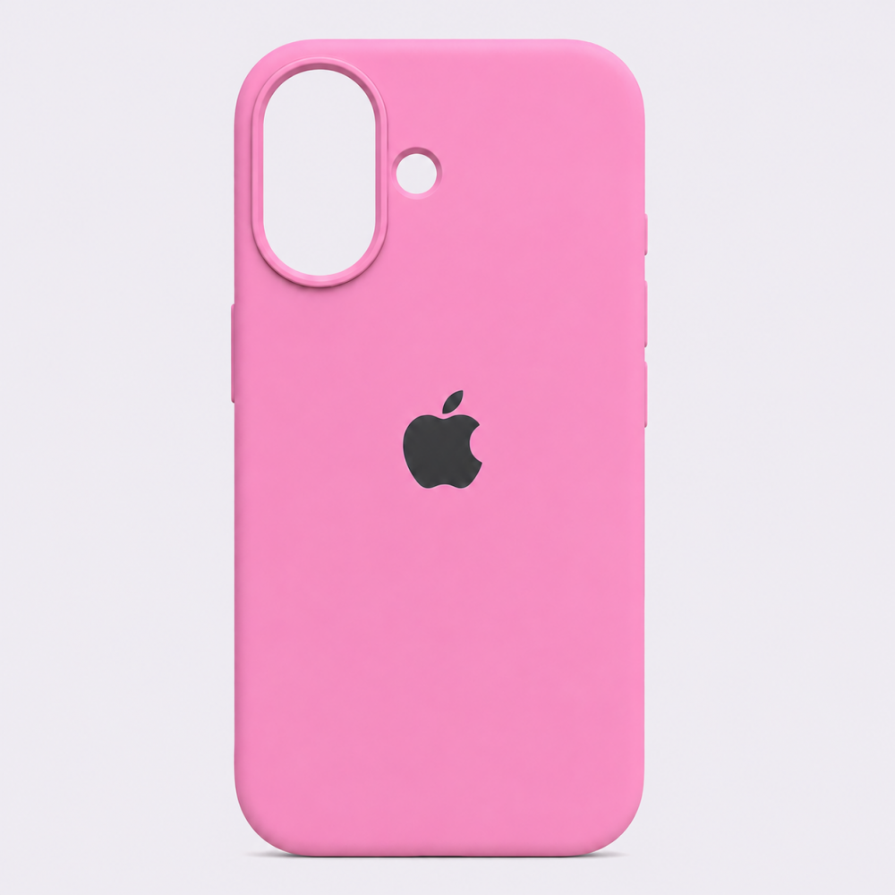 Funda Silicone Case iPhone 16 Light Pink