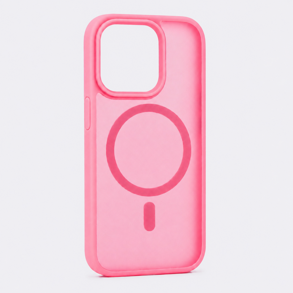 Funda MagSafe mate rosa para iPhone 13 Pro