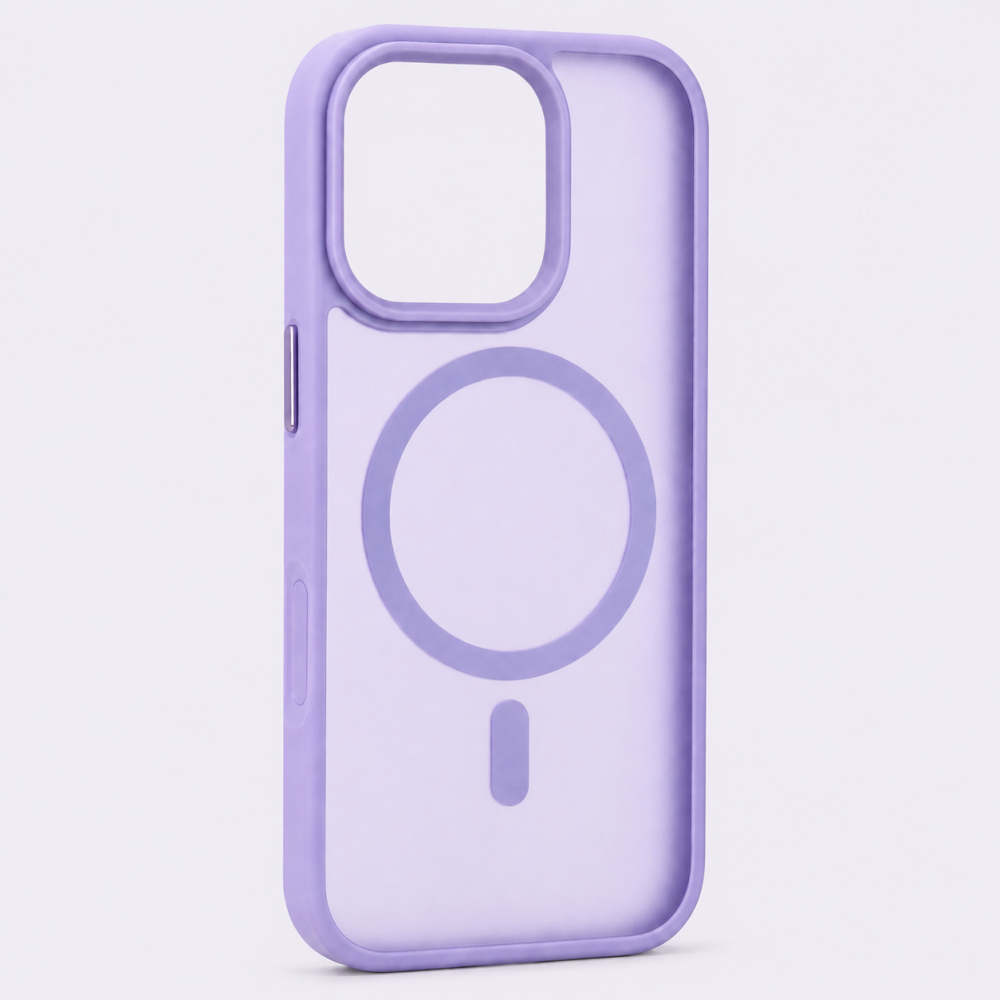 Funda MagSafe mate lilac para iPhone 13 Pro